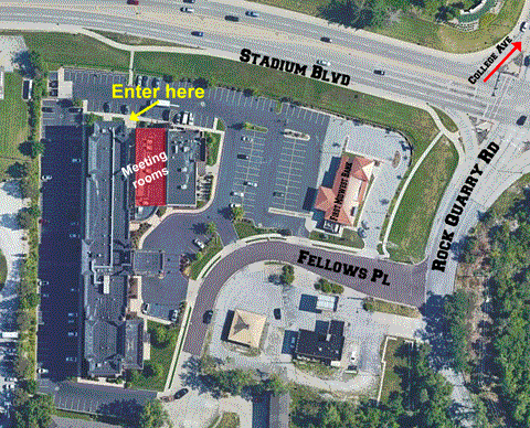 map of Hampton Inn